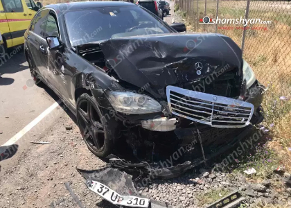Մուղնիում բախվել են «Mercedes»-ն ու «Opel Zafira»-ն. 1 հոգի տեղափոխվել է ԲԿ
