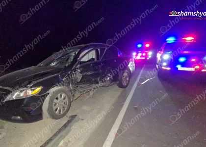 Արագածոտնում բախվել են «Infiniti»-ն ու «Toyota»-ն. 3 վիրավորների մեջ կա հղի կին