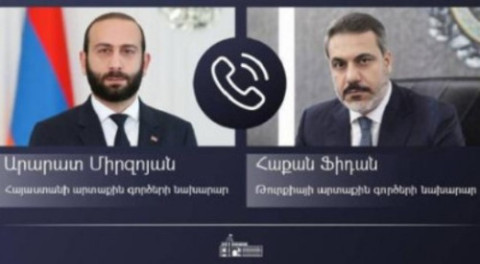 СМИ: Состоялся телефонный разговор Фидана и Мирзояна