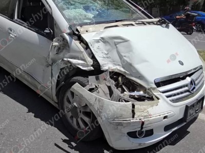 ДТП на проспекте Азатутюн в Ереване: пострадавший доставлен в больницу
