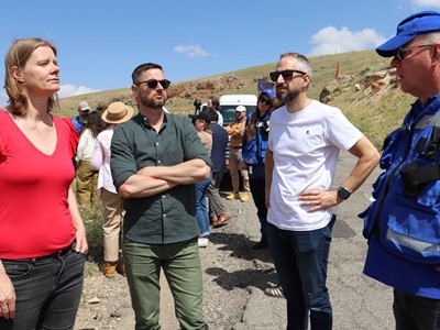 Committee for Civilian Aspects of Crisis Management delegates join EU patrol in Armenia’s Goris town