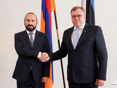 Armenia FM, Estonia legislature chair exchange views on EU partnership agenda (PHOTOS)