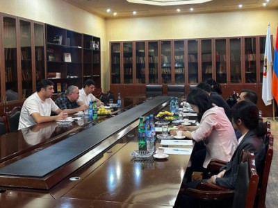 ՀՀԿ ներկայացուցիչները հանդիպել են «Հանուն խաղաղության և զինաթափման ՉԺ ասոցիացիայի» քարտուղարի հետ