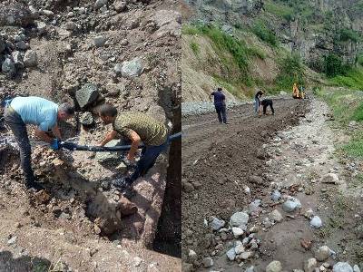 В селе Воротан восстановлено питьевое водоснабжение