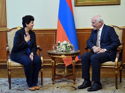ՀՀ նախագահը և ԱՄՆ Սան Խոսե համալսարանի նախկին ռեկտոր Մերի Փափազյանն անդրադարձել են ռազմավարական գործընկերությանը