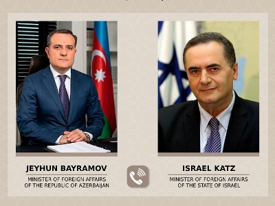 Israeli and Azerbaijani Foreign Ministers held talks and discussed Armenia