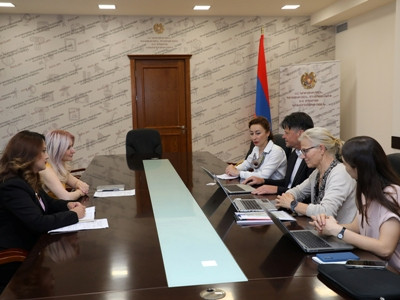 ՊՀԾ-ի գնահատման առաքելության ներկայացուցիչների հետ քննարկվել է «Դպրոցական սնունդ» ծրագիրը