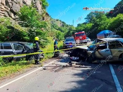 Դիլիջան-Վանաձոր ճանապարհին բախվել են «Mercedes»-ն ու «Opel»-ը․ կա 6 վիրավոր, այդ թվում՝ անչափահասներ