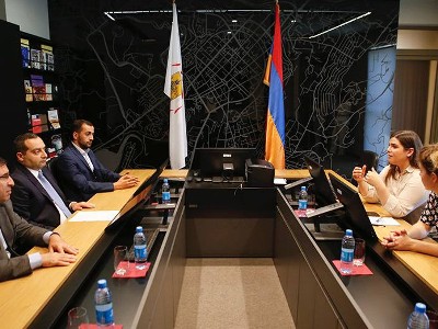 Քննարկվել է «Երևան» պատանեկան և Փարիզի սիմֆոնիկ նվագախմբերի համատեղ հնարավոր նախագծերի իրագործումը