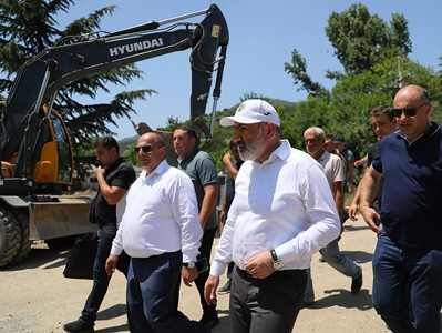 Կիրանցի նոր ճանապարհը կլինի ժամանակակից, նախատեսված բոլոր տեսակի տրանսպորտային միջոցների համար. Փաշինյանի այցը Տավուշ