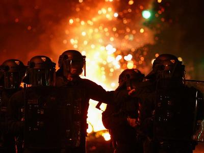 Riots occur after France National Assembly elections, police use tear gas and stun grenades