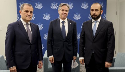 Foreign Ministers of Armenia, Azerbaijan and US Secretary of State to meet in Washington