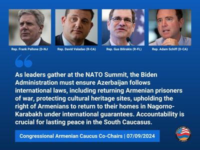 АНКА: Президент США должен возглавить кампанию по возвращению армян в Нагорный Карабах
