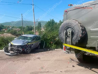 В Чамбараке произошло ДТП с участием военнослужащих