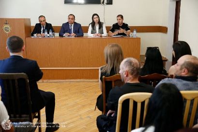 Վահե Ղազարյանը Սյունիքում քաղաքացիների հետ հանդիպմանը քննարկել է պարեկային ծառայության որակին վերաբերող հարցեր