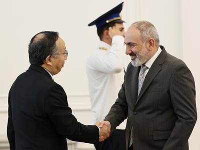 Никол Пашинян принял посла Китая