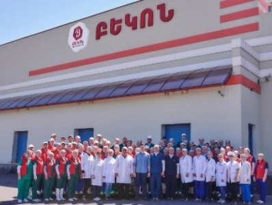 «Բեկոն Պրոդուկտի» աշխատակիցների թիվը հասել է 350-ի. ընկերությունը տարեցտարի մեծացնում է արտադրության ծավալները