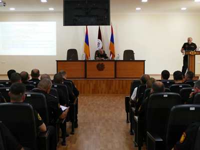 Ռազմական ոստիկանության պետը հանձնարարականներ և ցուցումներ է տվել