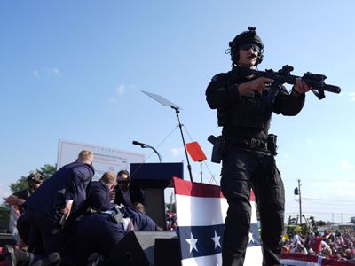 WP: Secret Service couldn't see Trump rally shooter because of roof tilt