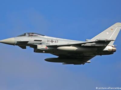 A group of air forces from Germany, Spain and France is conducting drills in Japan