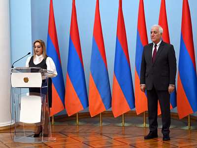 Президент Армении вручил награды ученым, внесшим вклад в развитие арменоведения