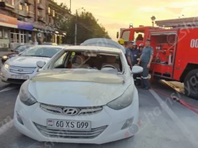 В Ереване прогремел взрыв в автомобиле