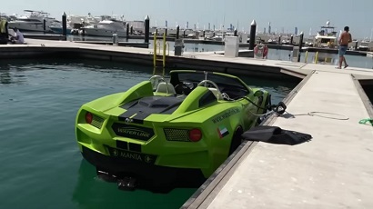 New Corvette ‘car’ moves on water