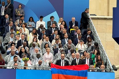 Президент Армении принял участие в церемонии открытия Олимпийских игр в Париже