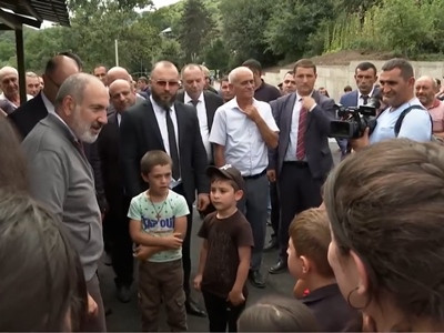 Пашинян посетил Киранц