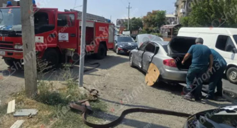 В Масисе прогремел взрыв в автомобиле: есть пострадавший