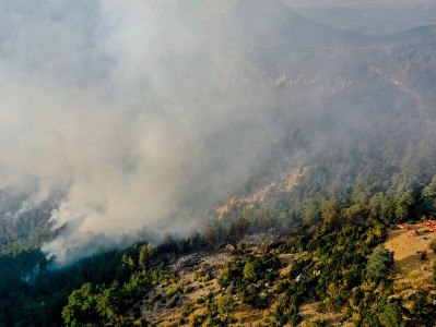 Residents of several settlements evacuated due to wildfire near Athens