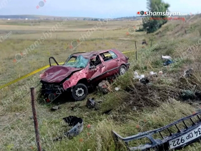 Двое пострадавших: ДТП в Гегаркуникской области