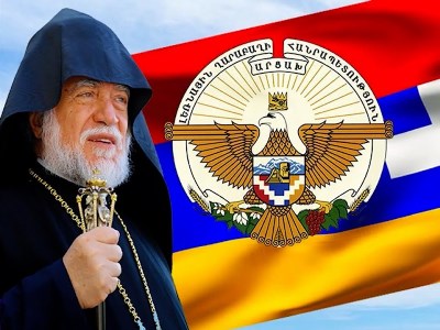 Католикос Арам Первый: Дорогие армяне Арцаха, держитесь своего дела, своей земли, пропитанной кровью героев