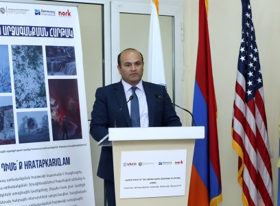 В Армении улучшена платформа «Срочного реагирования» для пострадавших в чрезвычайных ситуациях