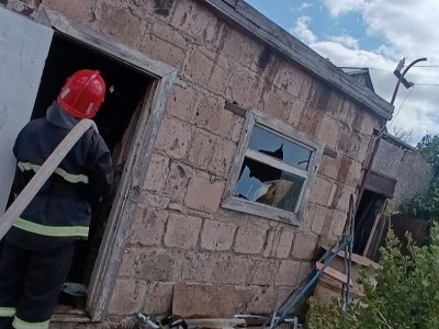 Пожар в селе Баяндур: пострадавших нет
