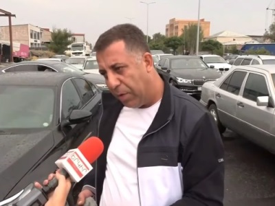 Քասախ գյուղի բնակիչները մեքենաներով փակել են Աշտարակ-Երևան ավտոճանապարհը (ուղիղ)
