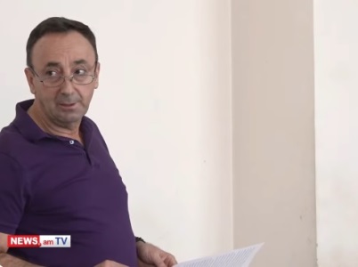 Հրայր Թովմասյանը հանդես է գալիս պաշտպանական ճառով (ուղիղ)