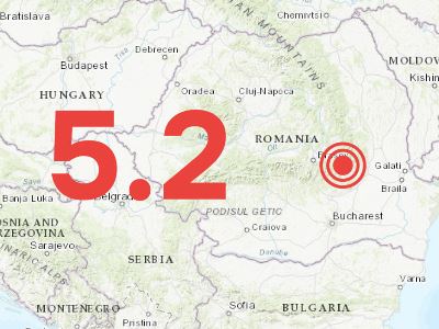 5.2 magnitude earthquake hits Moldova