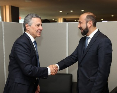 Միրզոյանը Շվեյցարիայի իր գործընկերոջն է ներկայացրել Ադրբեջանի հետ խաղաղության պայմանագրի կնքման ուղղությամբ ջանքերը