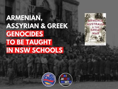 Armenian Genocide to be taught in schools in Australia's most populated state