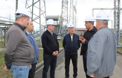 Գնել Սանոսյանը դիտարկել է Շինուհայր ենթակայանում կատարված աշխատանքները