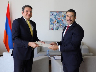 Կիպրոսի դեսպանն իր հավատարմագրերի պատճենն է հանձնել ՀՀ ԱԳ փոխնախարարին