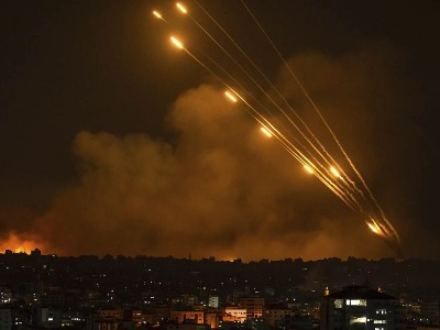 Al Jazeera Arabic: Rockets are continuously flying in the sky over the West Bank