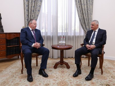 Մհեր Գրիգորյանը և Մաքսիմ Երմոլովիչը քննարկել են ԵԱՏՄ շրջանակում առևտրատնտեսական հարաբերությունների խթանման քայլերը