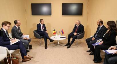 Премьер-министр Армении на встрече с бельгийским коллегой назвал неприемлемой агрессивную риторику Азербайджана 