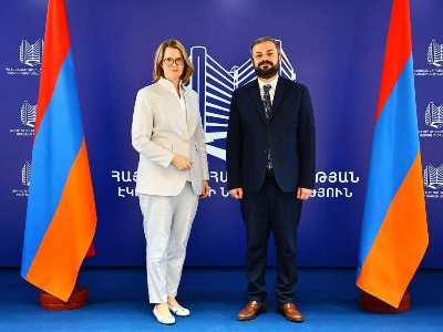 Գևորգ Պապոյանը և Գերմանիայի դեսպանը անդրադարձել են տնտեսության դիվերսիֆիկացիային