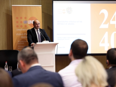Միջազգային կառույցների ղեկավարների հետ քննարկվել է ՀՀ ժողովրդագրական իրավիճակի բարելավման 2024-2040թթ. ռազմավարությունը