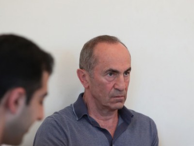 Hearing in case into Armenia 2nd president Robert Kocharyan underway at Anti-Corruption Court