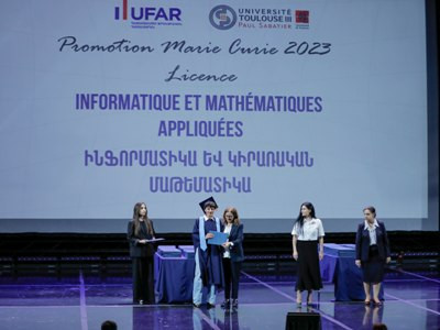 Fastex-ի աջակցությամբ տեղի է ունեցել Հայաստանում ֆրանսիական համալսարանի շրջանավարտների ավարտական միջոցառումը