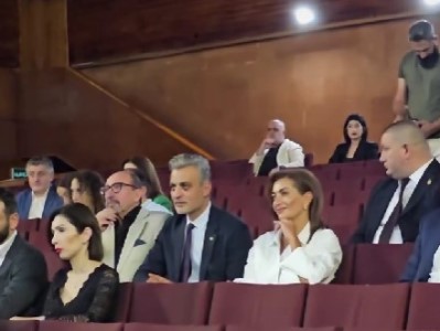 Супруга премьер-министра Армении посетила закрытый показ фильма «Течение» режиссера Гинтса Зилбалодиса